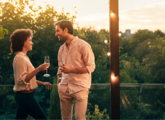 Learning To Love Again: The First Date A couple on their first date.