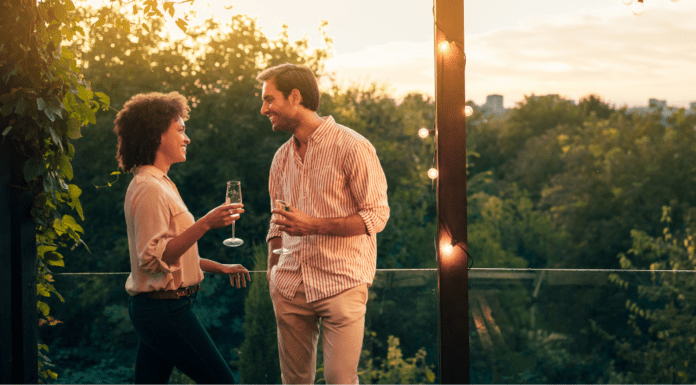 Learning To Love Again: The First Date A couple on their first date.