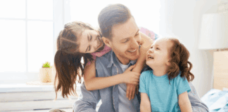 Father’s Day Girls with their dad.