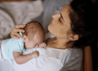 EMDR for Birth Trauma: Healing and Hope A mother holding her baby after birth.