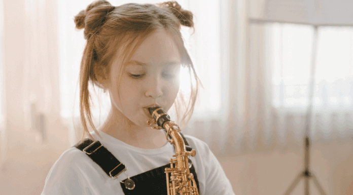 Embrace Your Geekness Day A girl playing an instrument.