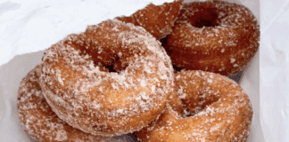 That Fall Feeling Apple cider donuts.