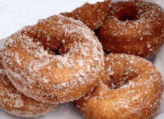 Apple cider donuts.