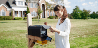 It’s Okay Not to Be Invited A woman checking the mailbox.
