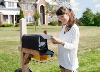 It’s Okay Not to Be Invited A woman checking the mailbox.