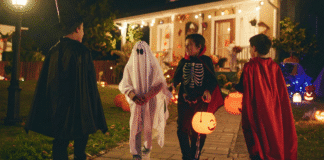 Halloween Safety for Tweens and Teens Teens trick-or-treating.