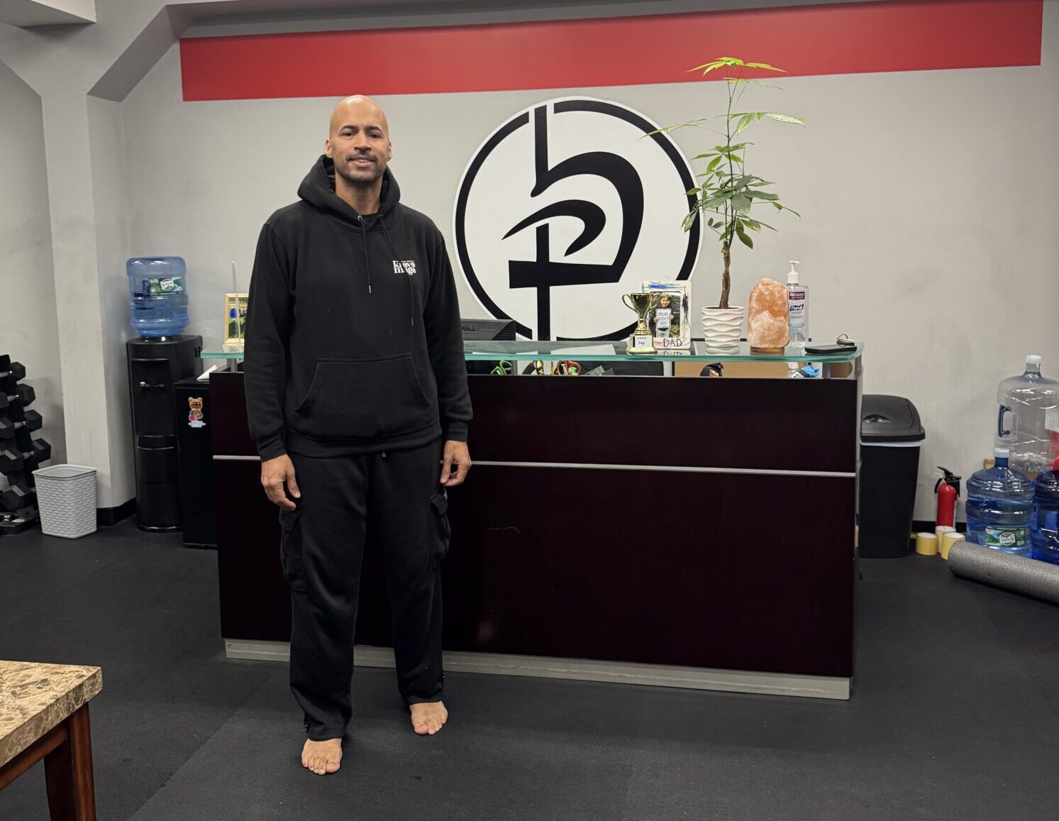 An instructor at Krav Maga Personal Safety.