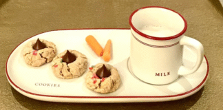 Why Moms Are the Holiday Magic Makers Milk and cookies.
