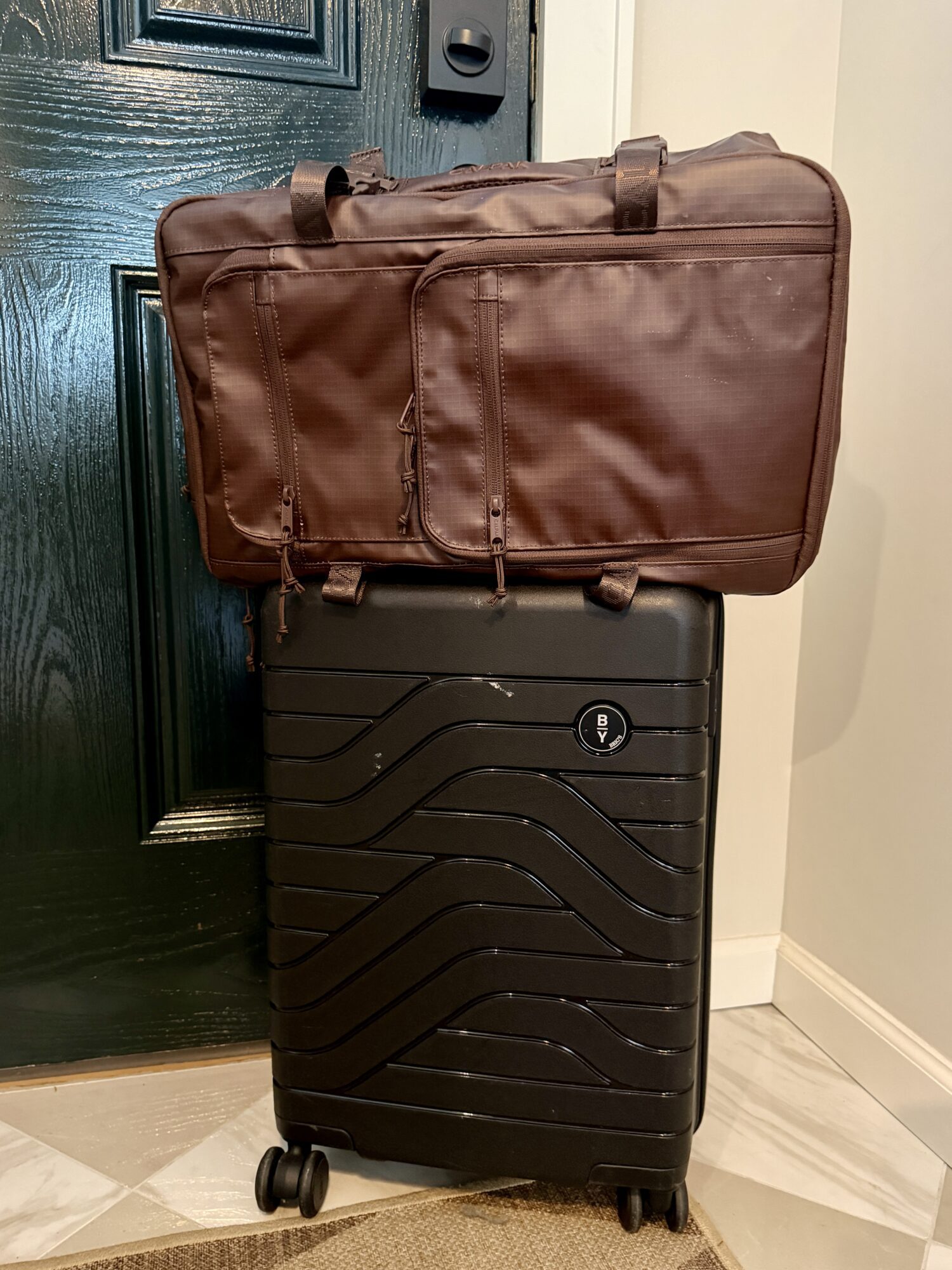 Carry On Roller Bag and Personal Item Backpack