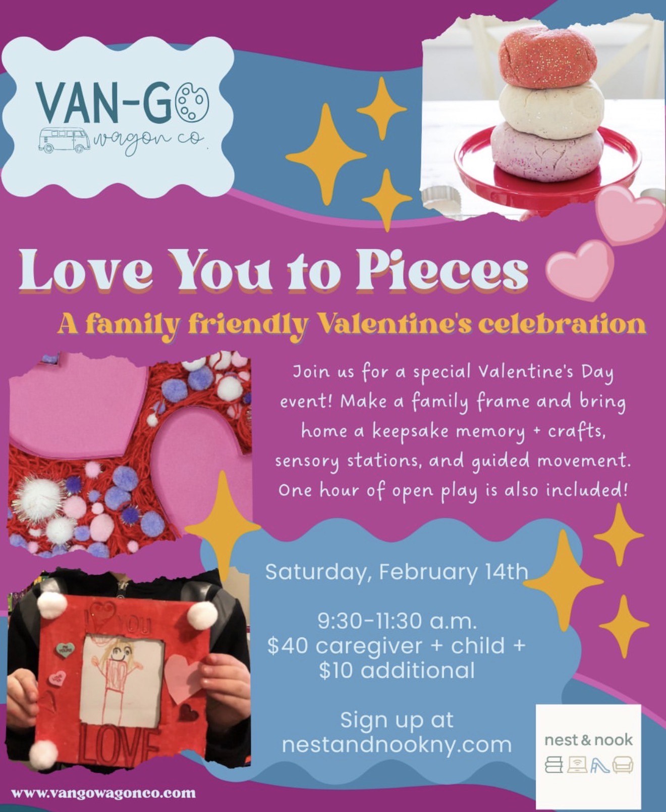 Love You To Pieces with Van-Go Wagon Co