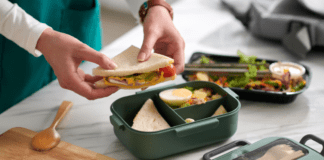 Living in the Messy Middle: Meet Michelle Making lunch.