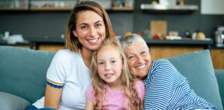 The Quiet Strength Three generations of women.