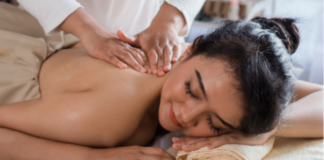 A Guide to Beauty & Pampering in Westchester County A woman getting a massage.