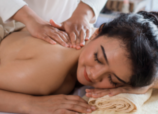 A Guide to Beauty & Pampering in Westchester County A woman getting a massage.