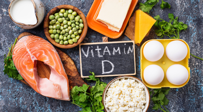 Foods rich in Vitamin D.