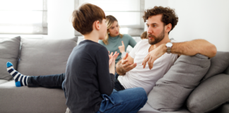 Talking So Your Kids Really Listen: Simple Shifts That Change Everything A family communicating.