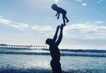 Father’s Day Looks Different for Everyone A father tossing up his son.