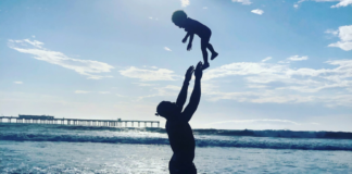 Father’s Day Looks Different for Everyone A father tossing up his son.