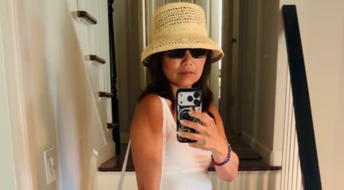 A woman wearing the best summer fashion.